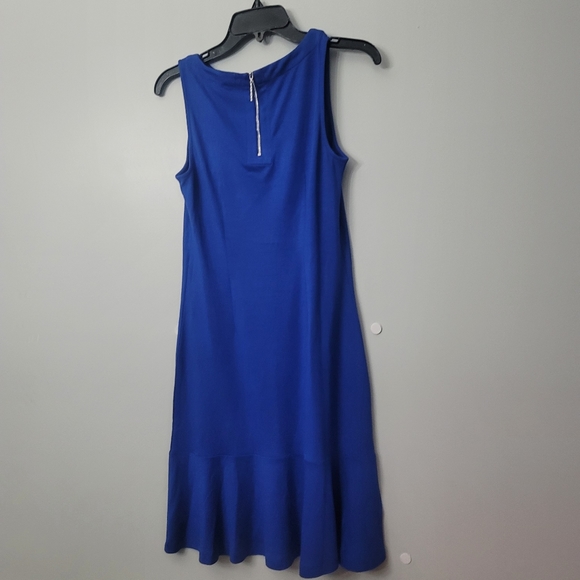 Tommy Bahamas Sleeveless Darcy Sheath Dress Color: Mazarine Blue - Picture 4 of 7